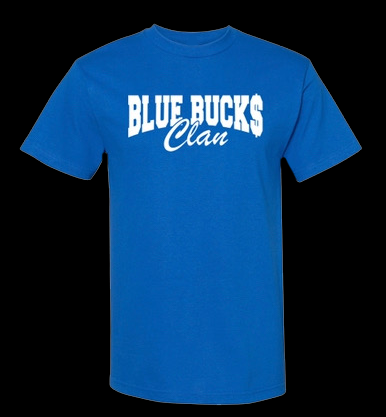 blue bucks shirt